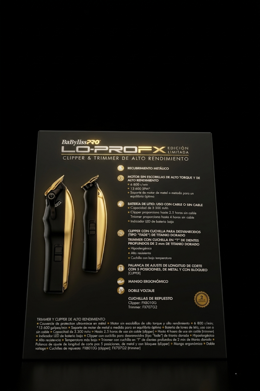 BaBylissPRO LO-PROFX Edición Limitada