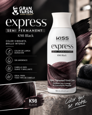 Tinte Semipermanente KISS Express Colors & Care