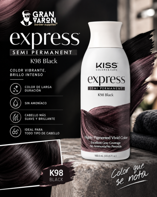 283 Tinte Semipermanente KISS Express Colors & Care