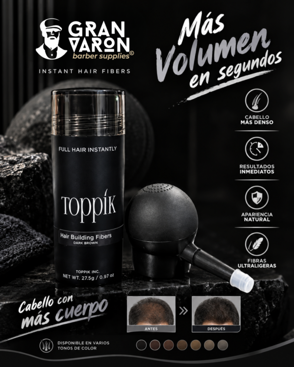 289 Toppik Hair Building Fibers & Spray Applicator