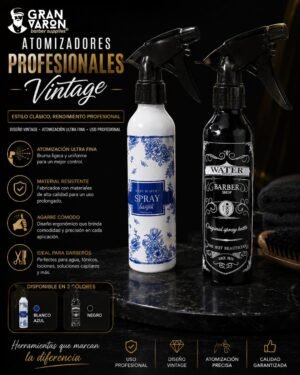 3 Atomizadores Profesionales Vintage