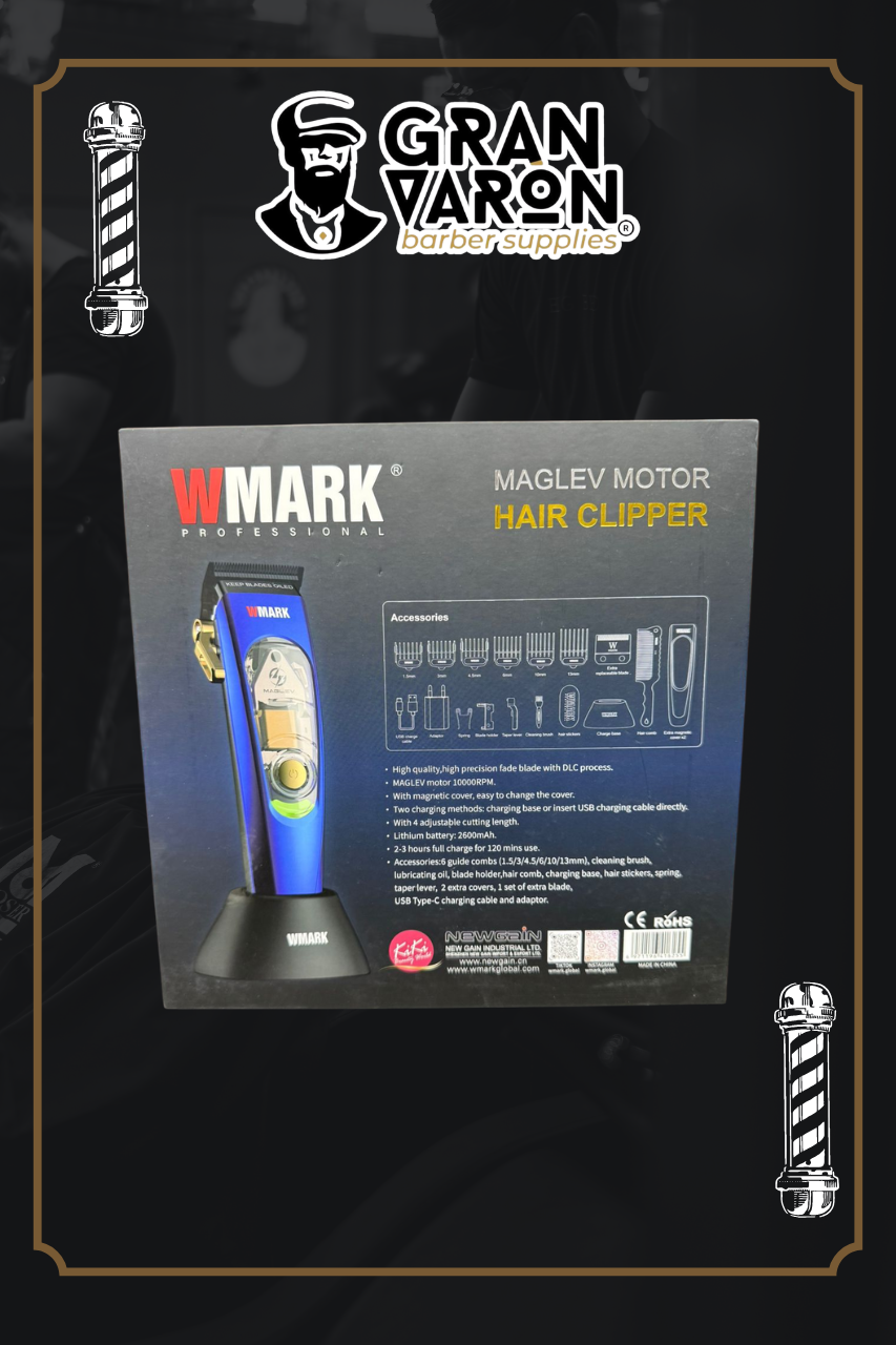 Máquina de Cortar Cabello WMARK NG-9004 con Motor Maglev de 10,000 RPM