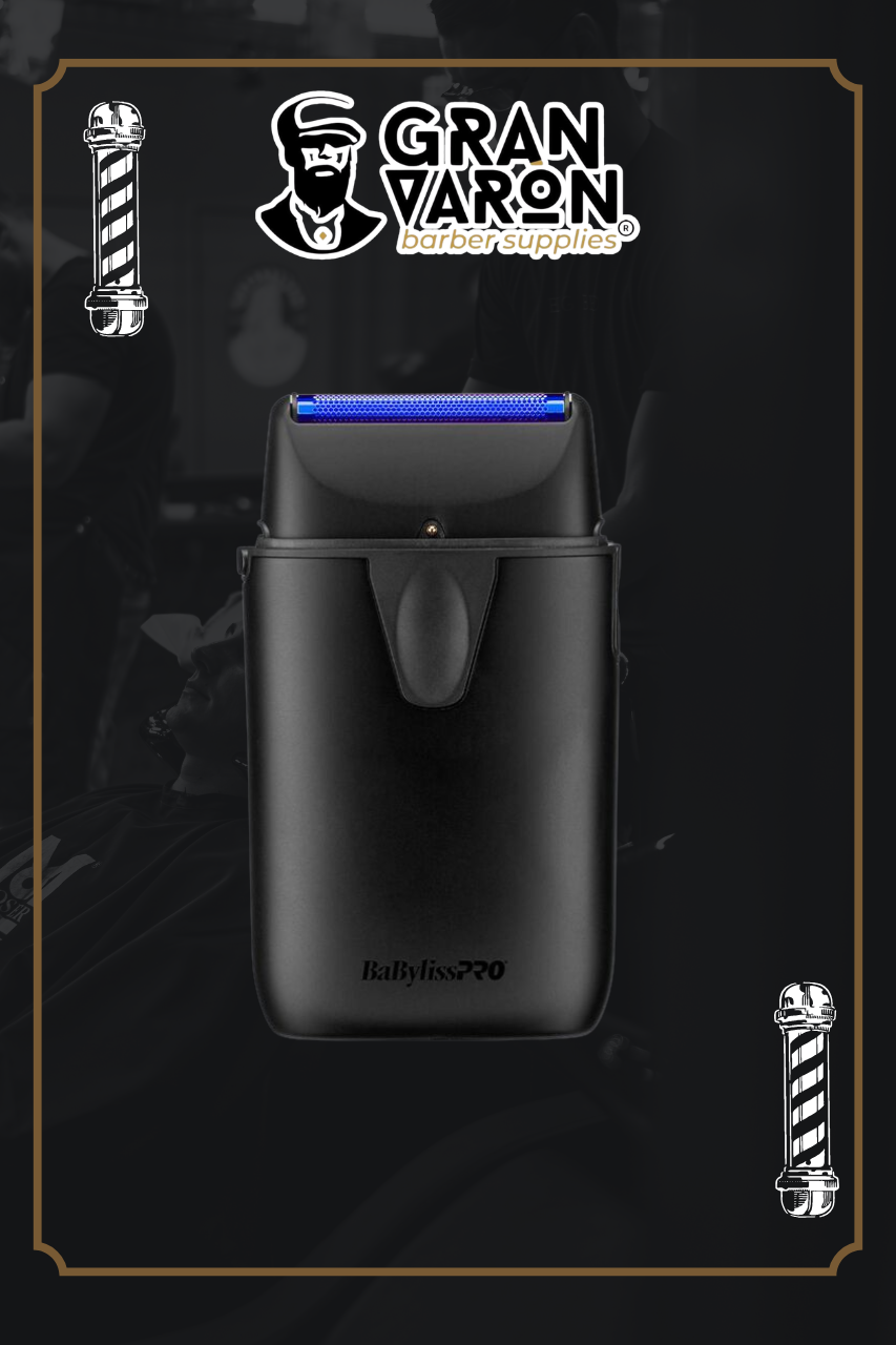3 Afeitadora Profesional BaBylissPRO UVFOIL - Doble Hoja Metálica con Desinfección UV