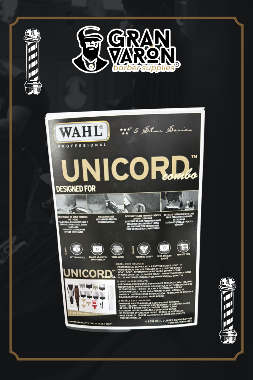 Wahl Professional 5 Star Series: Kit Unicord Combo (Magic Clip + Razor Edger)