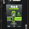 Clipper Profesional 4x4 Platinum "Thousand Crowns" – Máquina de Corte con Motor Vectorial 10,000 RPM y Cuchillas DLC