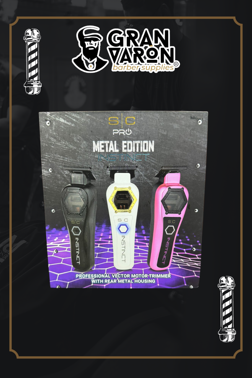 Trimmer Profesional StyleCraft Instinct Metal Edition – Motor Vectorial e Inteligente