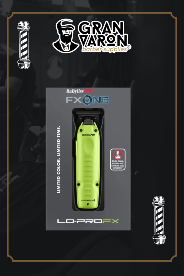 BaBylissPRO FXONE LO-PROFX – Recortadora Profesional de Alto Rendimiento (Edición Limitada Green)