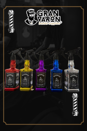 Atomizador de Barbero Profesional Estilo Whisky