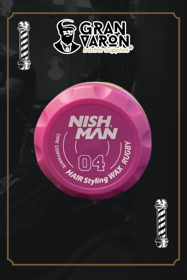 34 Nishman Hair Styling Wax 04 Rugby - Cera de Peinado Mate (150ml)