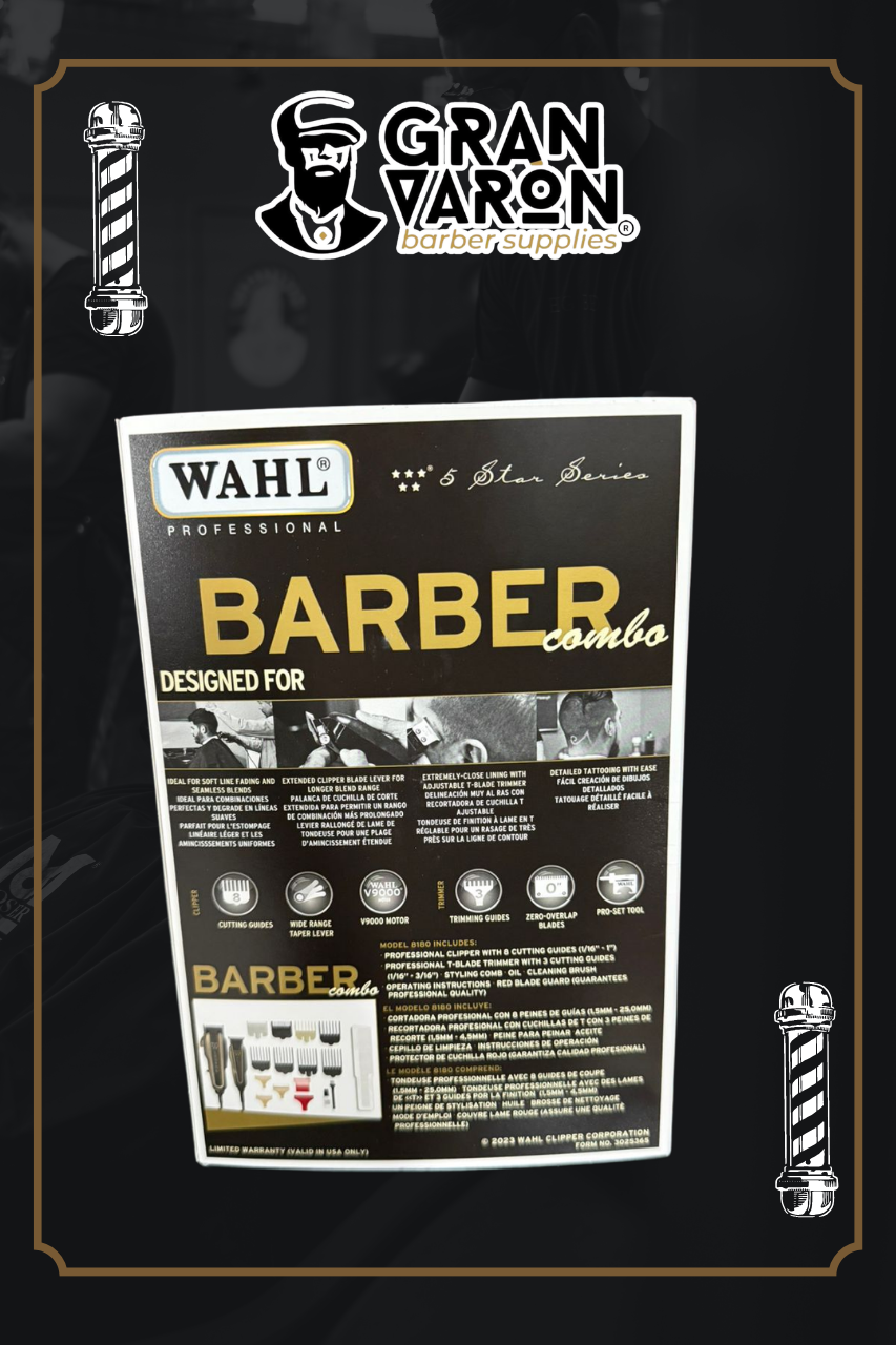 Wahl Professional 5-Star Series: Barber Combo (Legend + Hero)