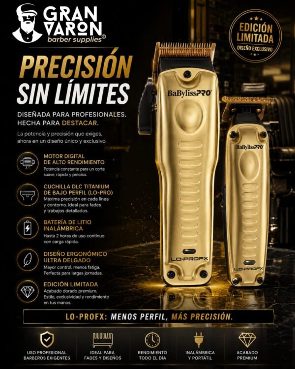 366 BaBylissPRO LO-PROFX Edición Limitada