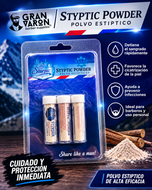 38 Polvo Hemostático Styptic Powder