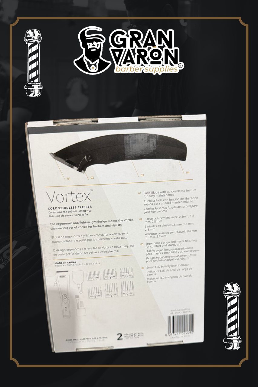Wahl Professional Vortex: Cord/Cordless Clipper