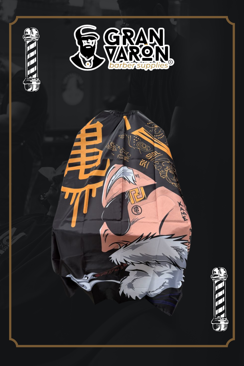 Capa de Barbero Profesional - Edición Maestro Roshi (Dragon Ball Art)