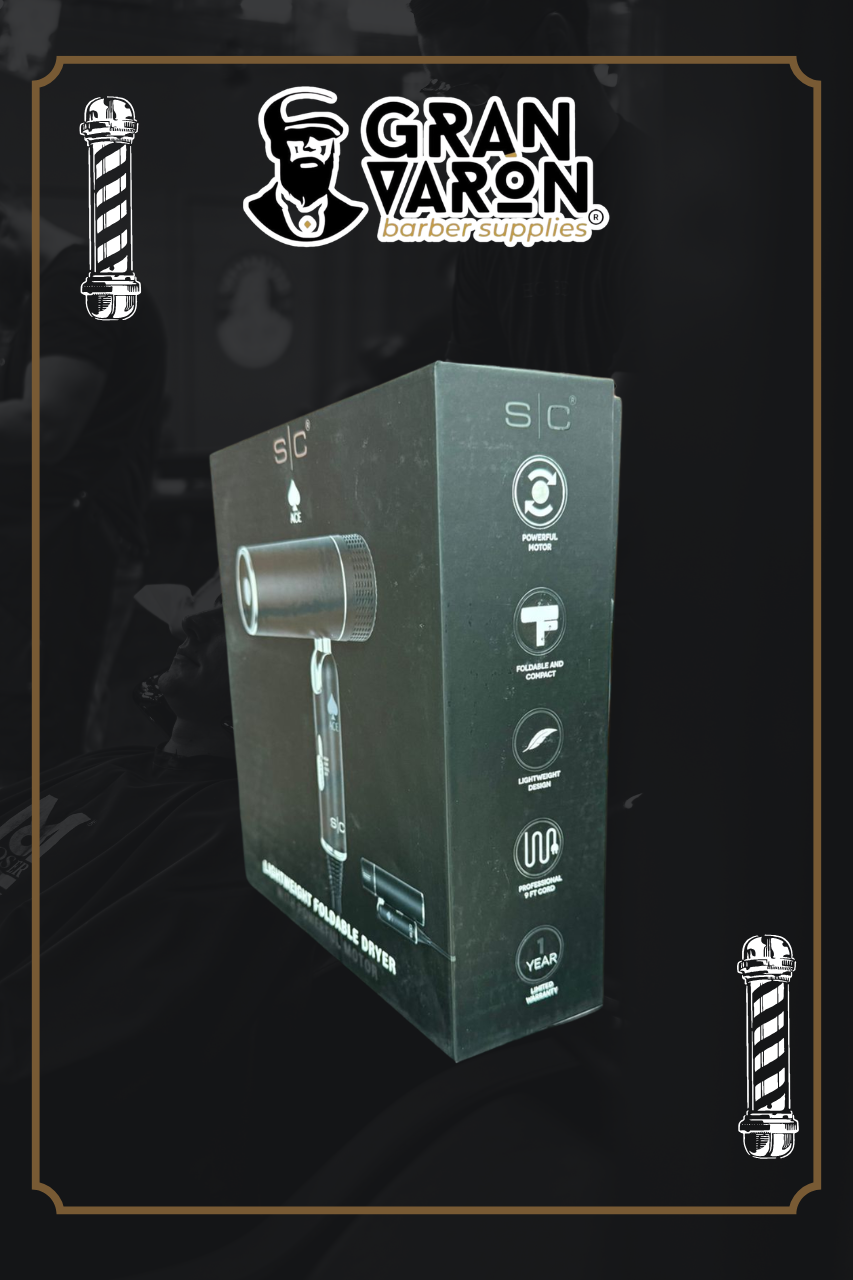 Secadora Profesional StyleCraft (S|C) ACE: Compacta, Plegable y de Alto Rendimiento