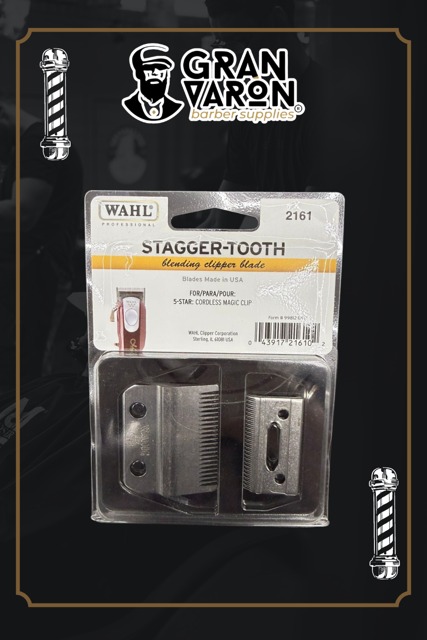 Cuchilla Wahl Professional Stagger-Tooth 2161 - Repuesto Original para Cordless Magic Clip