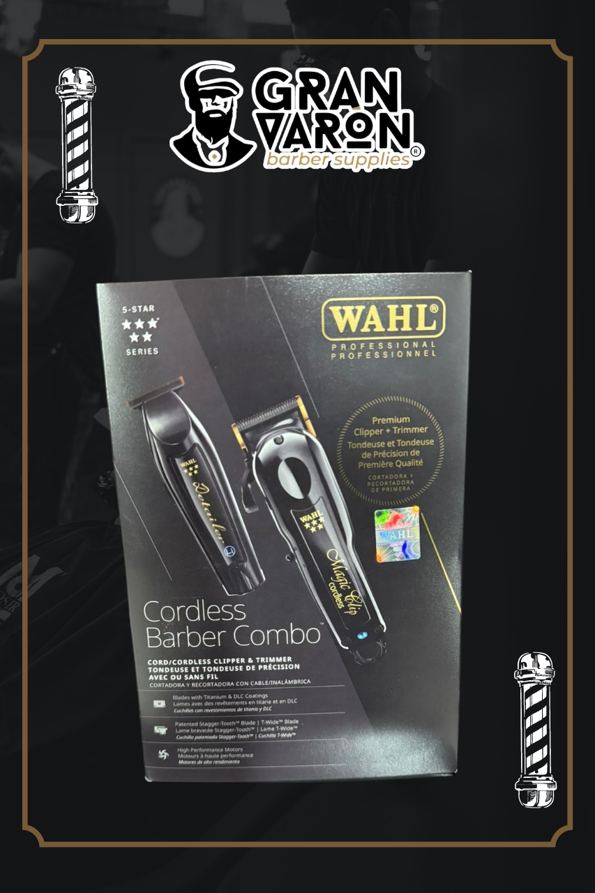 Wahl Professional 5-Star Series: Cordless Barber Combo (Magic Clip + Detailer Li)