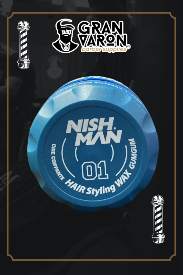 Cera Nish Man 01 Gumgum Hair Styling Wax – Fijación Extra Fuerte y Aroma Clásico (150ml)