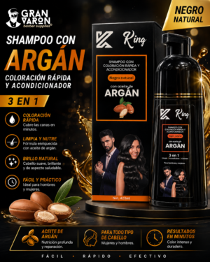 42 Shampoo con Coloración Rápida King
