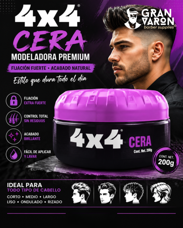428 4x4 Cera Modeladora Premium