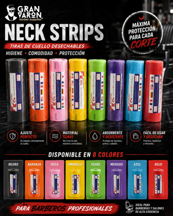 43 Papel Cuello King Neck Ruffles
