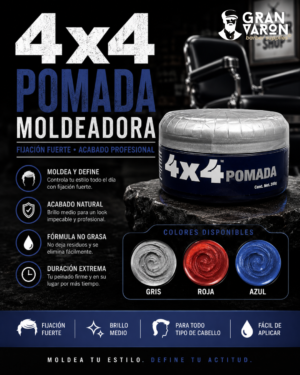 4x4 Pomada Moldeadora