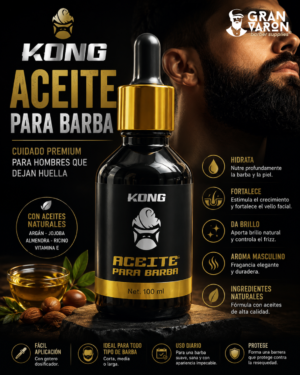 437 Aceite para Barba KONG