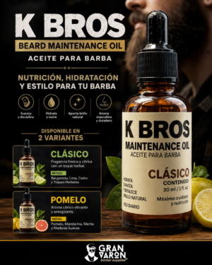 438 Aceite para Barba Rock Bros Maintenance Oil