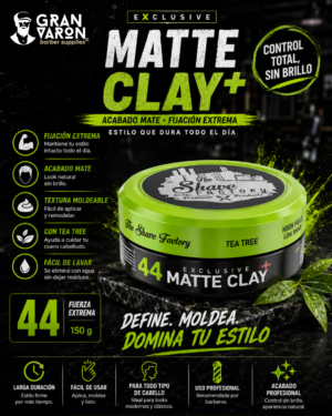 The Shave Factory Matte Clay 44
