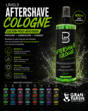 451 Aftershave Cologne L3VEL3 - Loción Post-Afeitado Hidratante 400ml