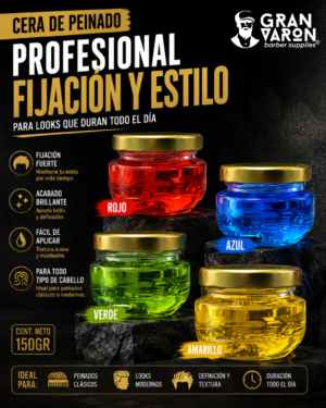464 Cera de Peinado Profesional - 150gr