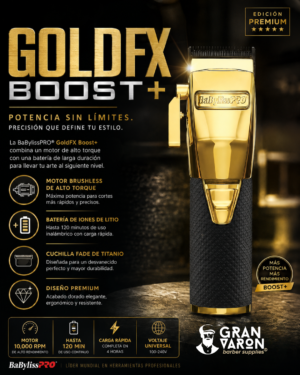 BaBylissPRO GoldFX Boost+