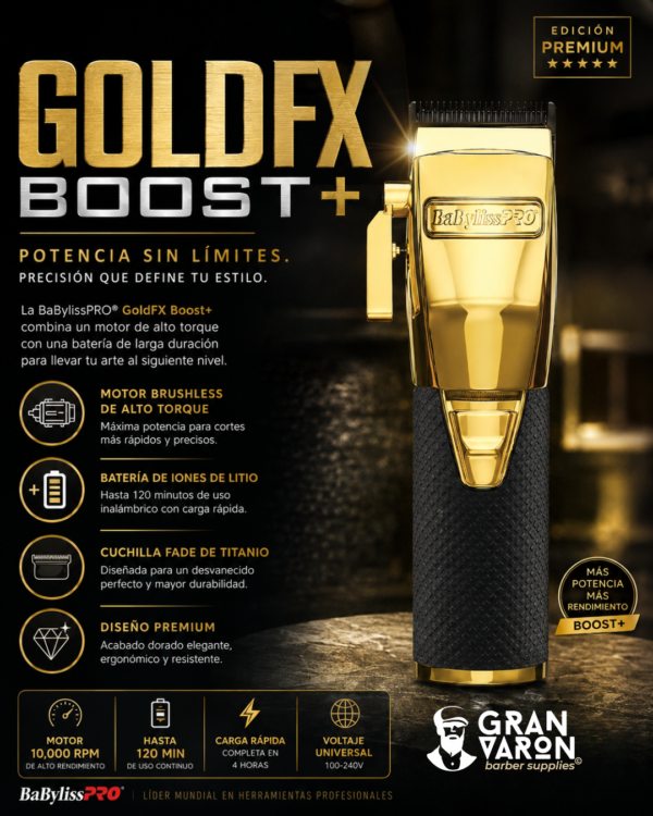 BaBylissPRO GoldFX Boost+