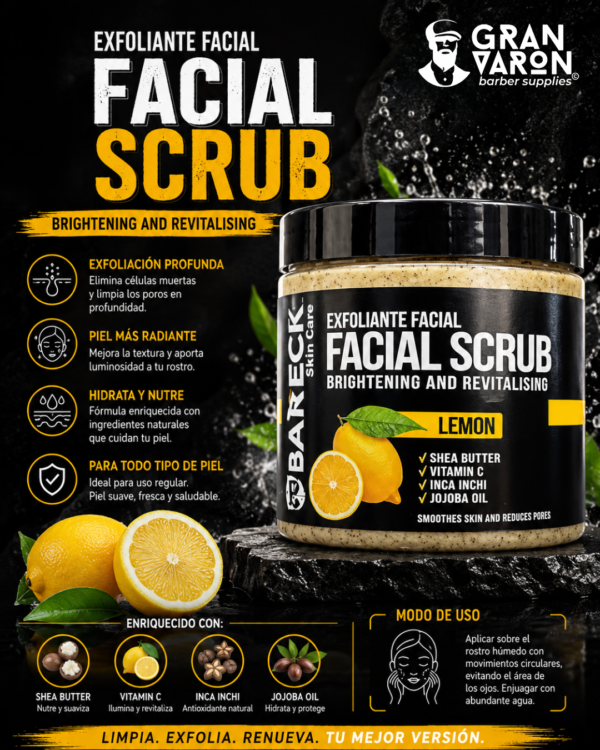 496 Exfoliante Facial Baregk Skin Care