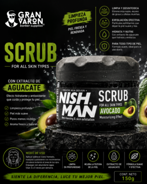498 Exfoliante Facial Nishman Avocado Scrub