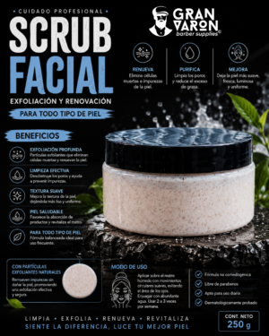 499 Exfoliante Facial y Corporal: Fresa & Menta