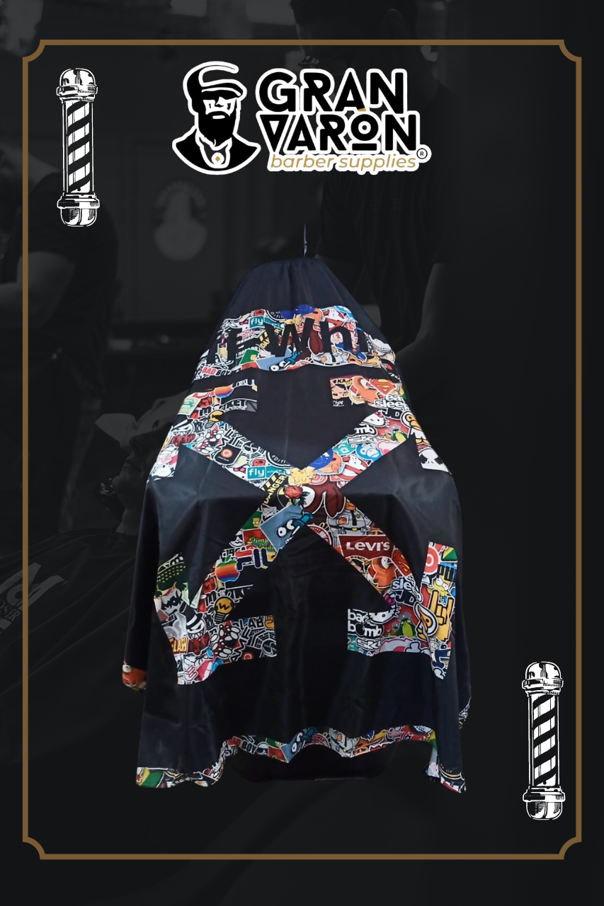 Capa de Corte Profesional - Diseño "Off-Sticker" | Estilo Urbano Hypebeast & Stickers Bomb