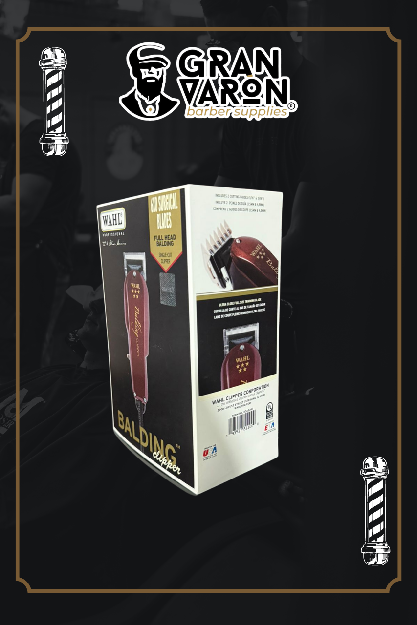 Wahl Professional 5 Star Series: Máquina Balding Clipper – Corte Ultra al Ras