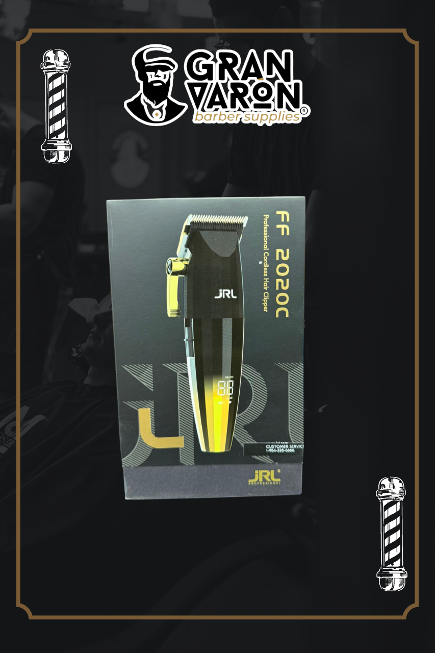 Máquina de Corte JRL FreshFade 2020C Gold Edition – Clipper Profesional Inalámbrica con Tecnología Stay-Cool