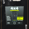 Rasuradora Profesional 4x4 Turboshaver – Shaver de Alta Potencia 11,000 RPM con 5 Horas de Autonomía