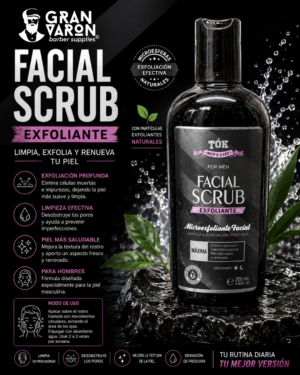 500 Facial Scrub: Microexfoliante Facial Renovador