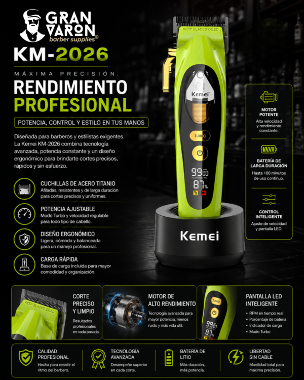 Kemei KM-2026