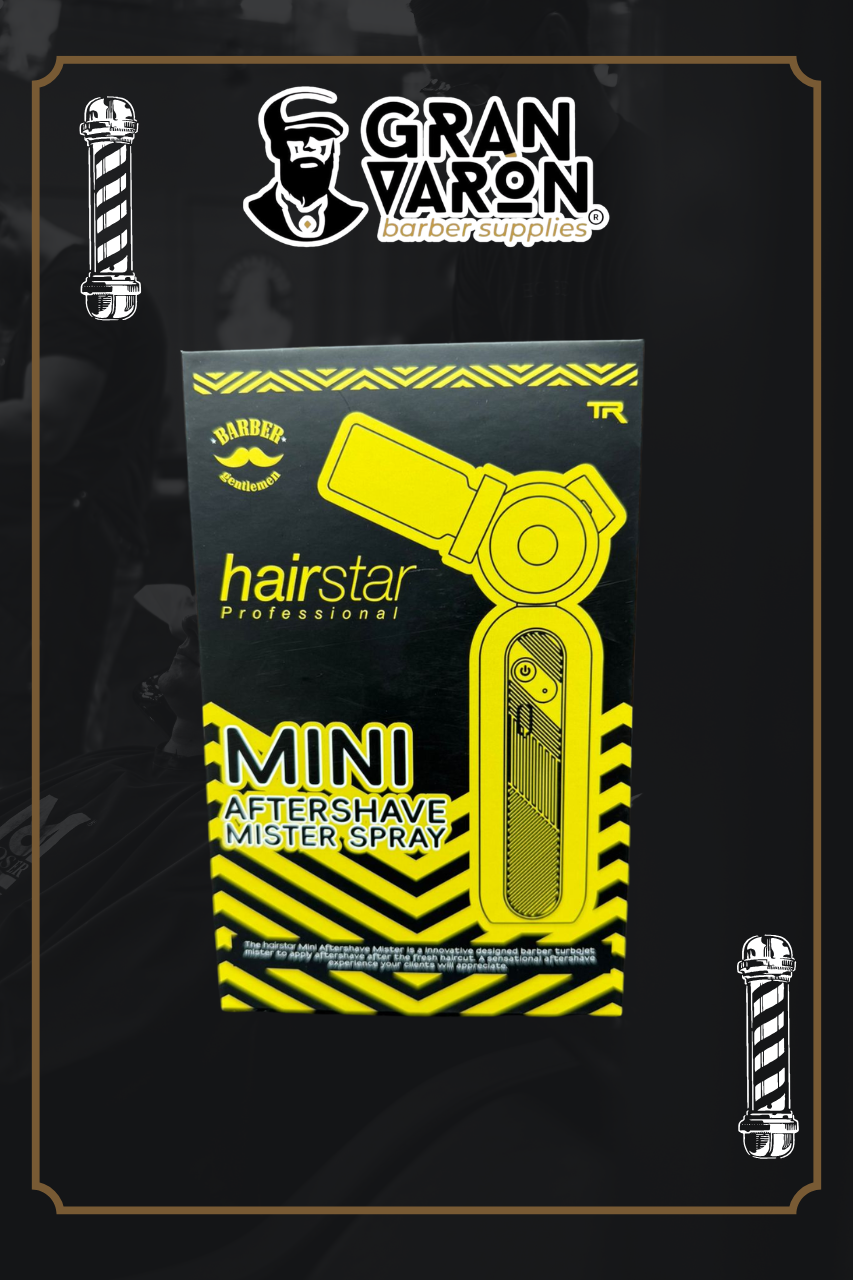 Mini Atomizador Eléctrico Hairstar Professional | Nano Mister Spray para Aftershave