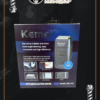 Rasuradora Eléctrica Profesional Kemei KM-1102 - Shaver de Doble Hoja para Acabados y Calvos