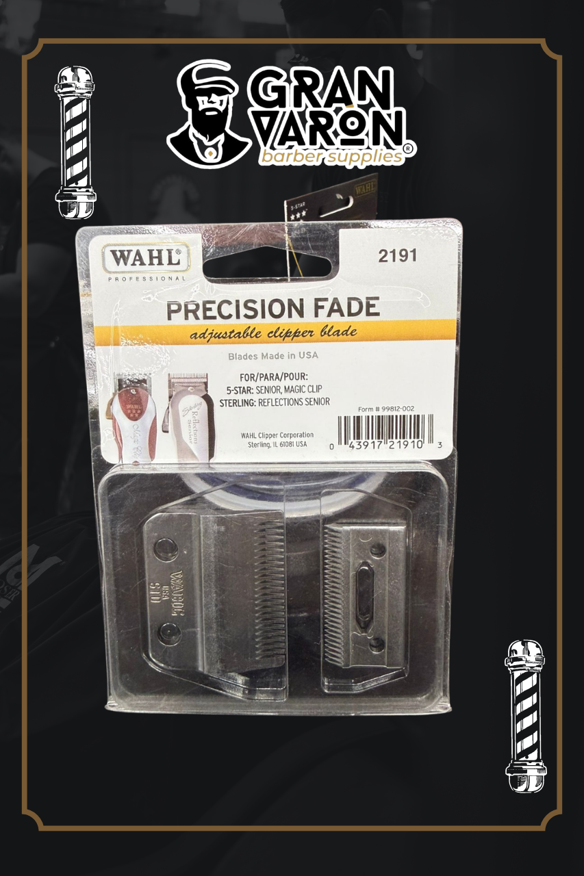 Cuchilla Wahl Professional Precision Fade 2191 - Repuesto Original para 5-Star Senior y Magic Clip