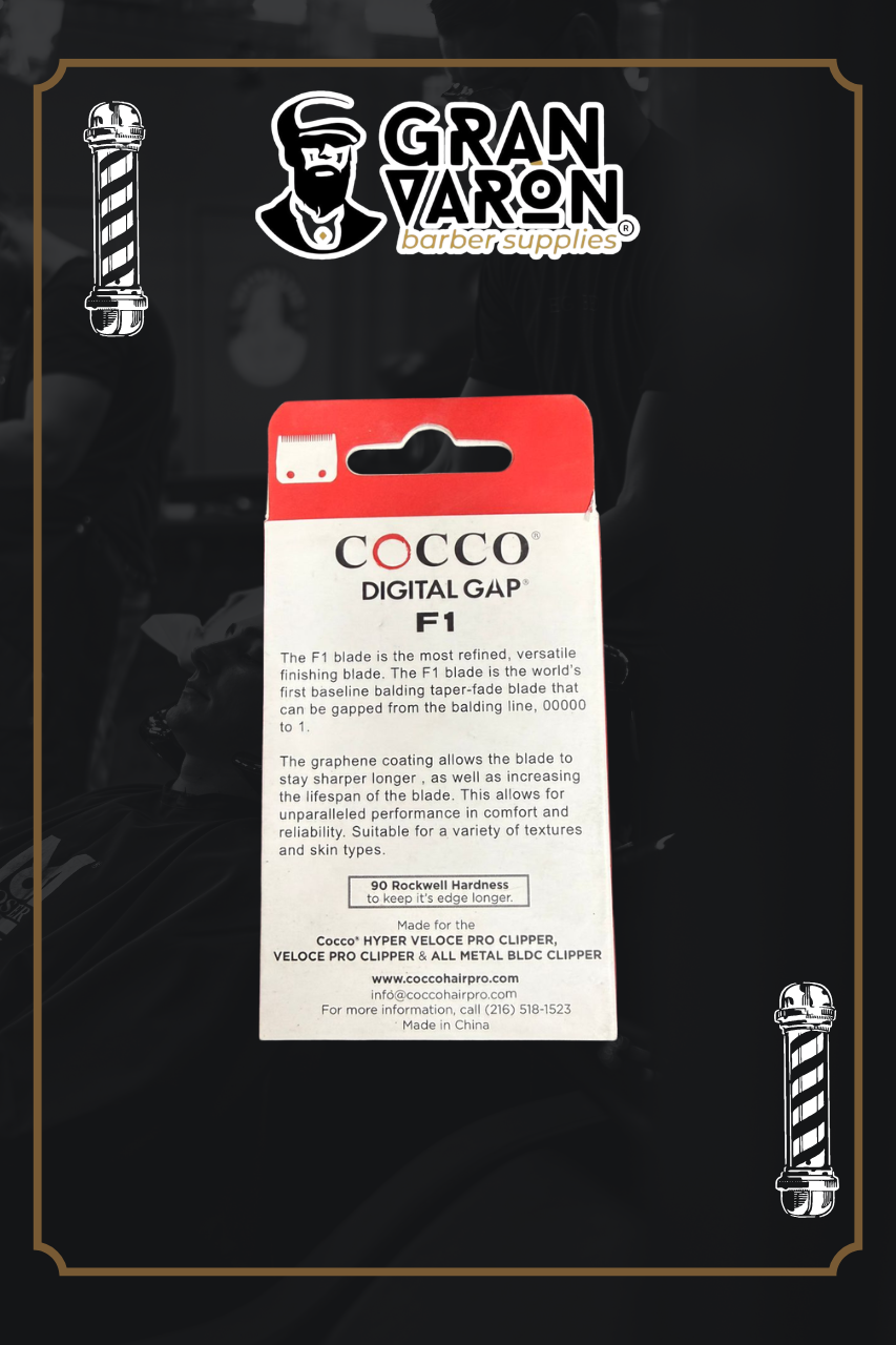 Cuchilla Cocco Digital Gap™ F1 Graphene Baseline Clipper Blade