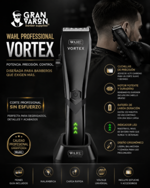 63 Wahl Professional Vortex: Cord/Cordless Clipper