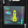 Trimmer Profesional VGR V-880T Neon Edition: Motor BLDC de 7200 RPM y Cuchillas MIM