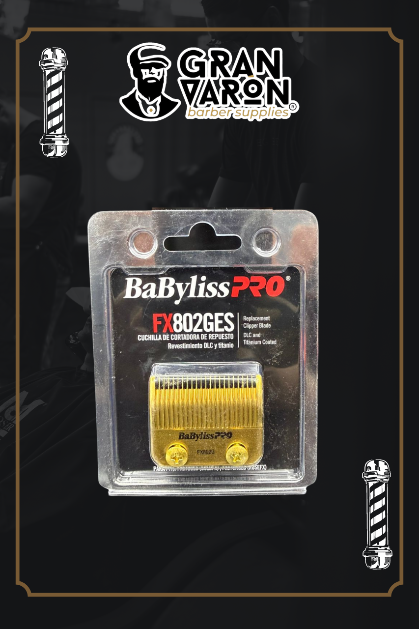 Cuchilla BaBylissPRO Wedge Blade Titanium FX802G - Repuesto Profesional con Tecnología MIM