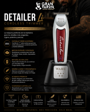 72 Wahl Professional 5-Star Series: Detailer® Li Cordless Trimmer